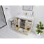 Boston 42 po X P 22 po De salle de bain Quartz Calacatta Laza