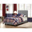 Lit simple gris en similicuir avec un panneau et un support de matelas confortable et élégant pour la chambre à coucher-1704562779-1704562776