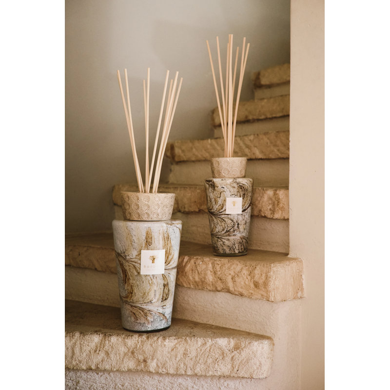 Nais, 11.02" H x 5.71" W x 5.71" D, Bergamot/Lily of the valley/Cypress tree