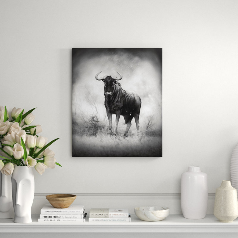 Wild GNU Print by Austin Beiv, Matte, 36" H x 30" W x 1.5" D