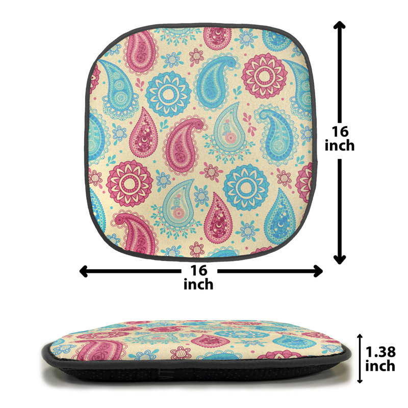 Outdoor 1.38'' Dining Chair Seat Cushion
