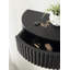 Kristie Solid Wood Block Floating Shelf with Storage-525611039