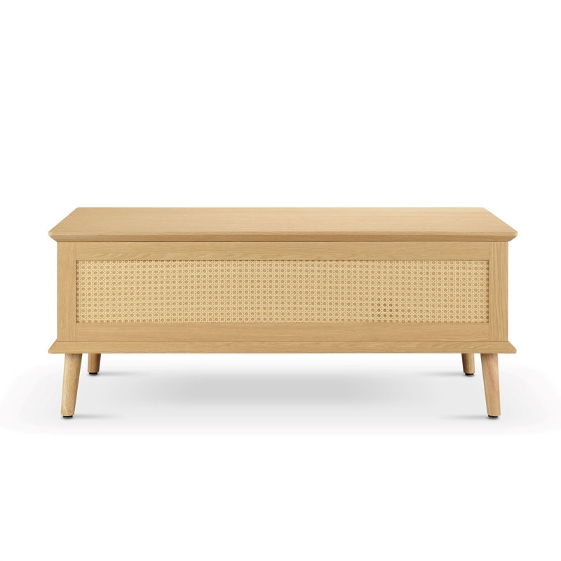 Teagan Lift-Top Rattan Coffee Table
