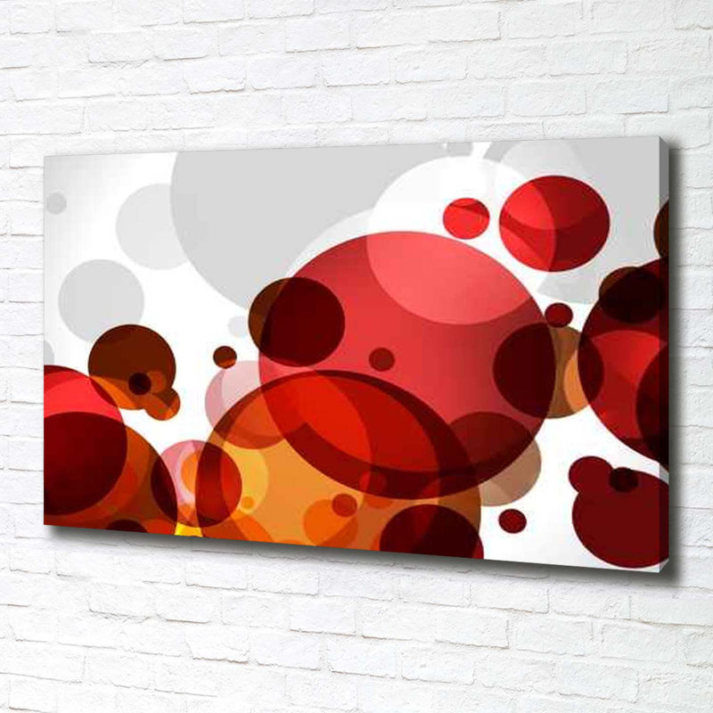 Wheel Abstraction - No Frame Print on Canvas