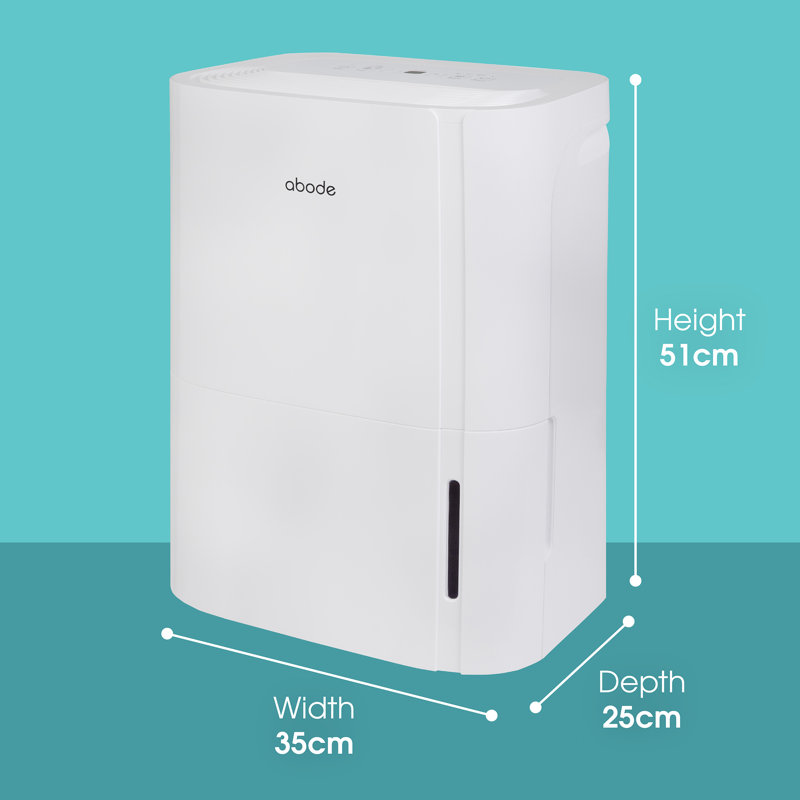 Abode Adh1601, 16l Dehumidifier In White