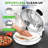 Nutrichef Countertop Pizza Maker - Electric Pizza Oven With Temperature Controls, Window And Thermometer (Ivory White)-116312541