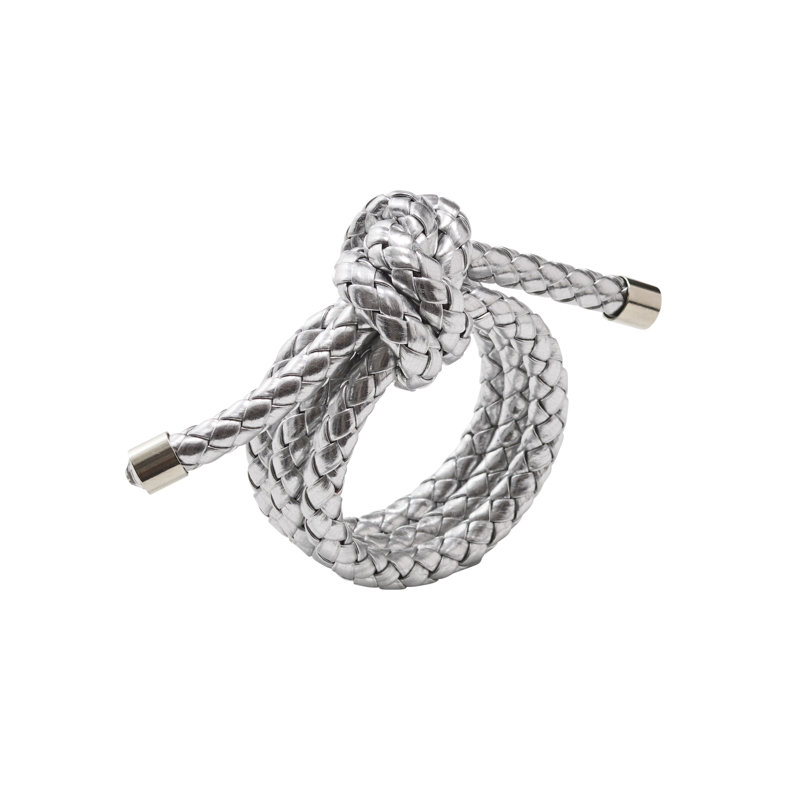 Rope Knot Napkin Ring, Silver