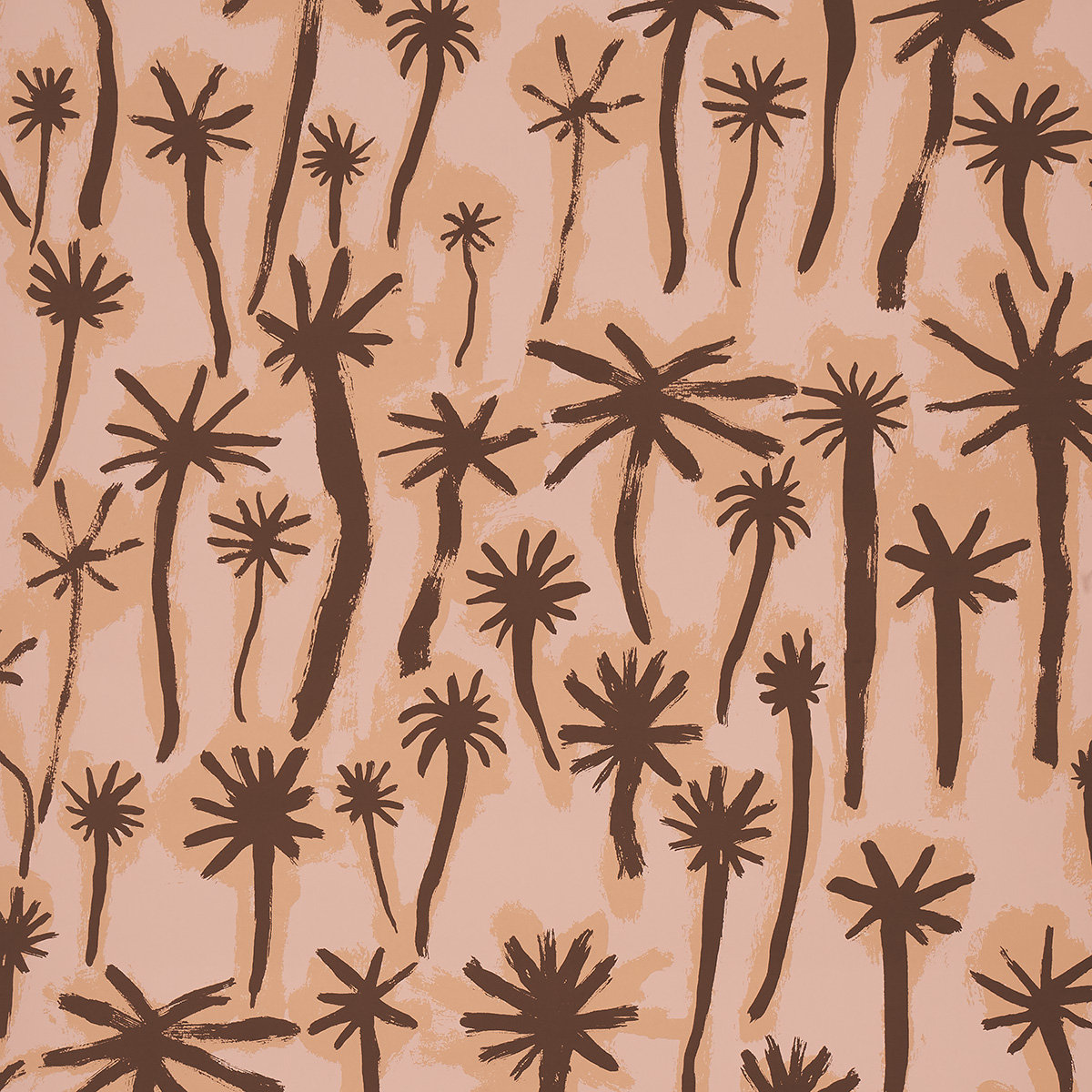 Abel Macias Wallpaper Roll, Coral
