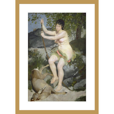 Diana by Pierre-Auguste Renoir -Framed Giclee Print