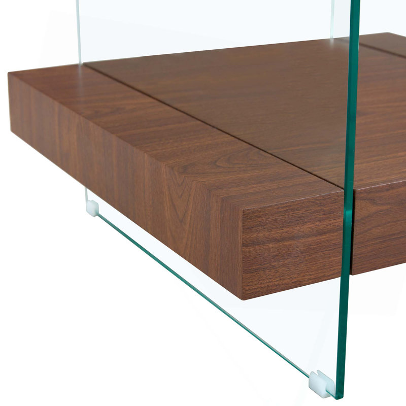 Table basse Hezekiah, Noyer