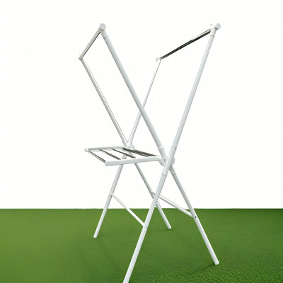 51" Tall Adjustable Folding Laundry Drying Rack