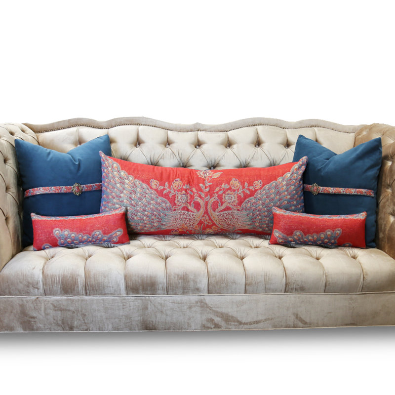 Santiago Velvet Pillow Cover & Insert