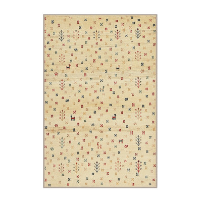 Tapis beige/brun