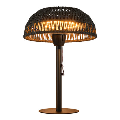 1500W Portable Tabletop Outdoor Halogen Electric Patio Heater