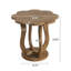 Table de bout en forme de fleur, table d'appoint Farmhouse