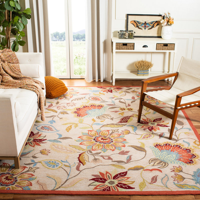 Carvalho Hand Hooked Performance Southwestern Rug, Rectangle 8' x 10'