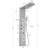 51.57'' Shower Panel with Dual Shower Head-97933586