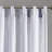 Poly Printed Curtain Panel With Tufted Stripe And Lining-1614717009