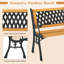 Solid Wood Outdoor Bench