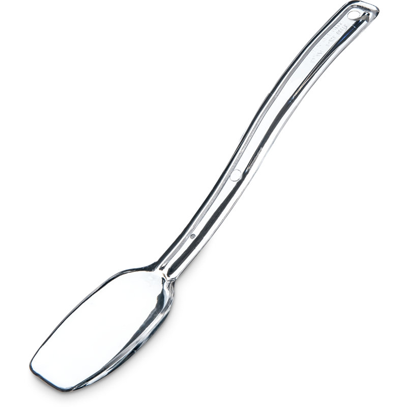 Produits alimentaires Carlisle 0,5 oz. Cuillère solide, Transparent