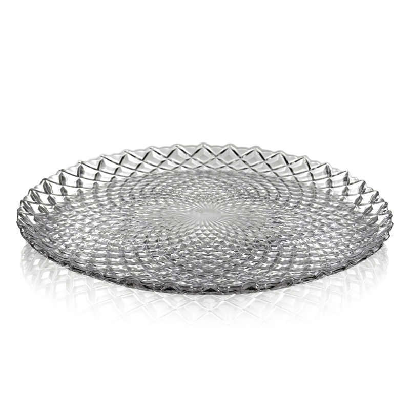 Lytia Glass Dinner Plate