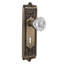 Egg & Dart Plate with Decorative Keyhole and Crystal Door Knob-270841550-270841542