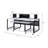 Mehraan 71.6'' W Rectangular Music Desk w/ Keyboard Tray, Cord Management-1952992902