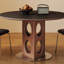 Table de salle à manger noire en pierre frittée-1466181237