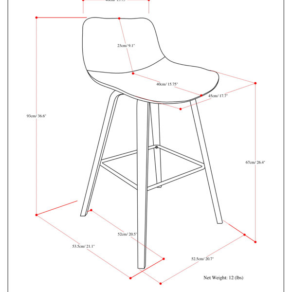 Dimensions du produit