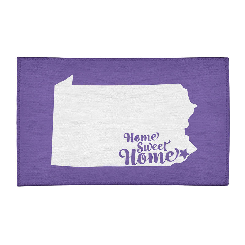 Tapis en poly-chenille philadelphia à la maison, Rectangle 3 pi x 5 pi