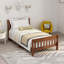 Structure de lit simple Wood-395041489
