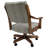 Miriam Swivel Wood Dining Caster Chair-854310410-854310412