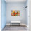 «Plants & Flowers Vibrant Floral», reproduction d'art sur toile