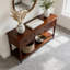 Console brune de style chinois rétro