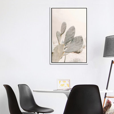 Neutral Cactus - Print on Canvas