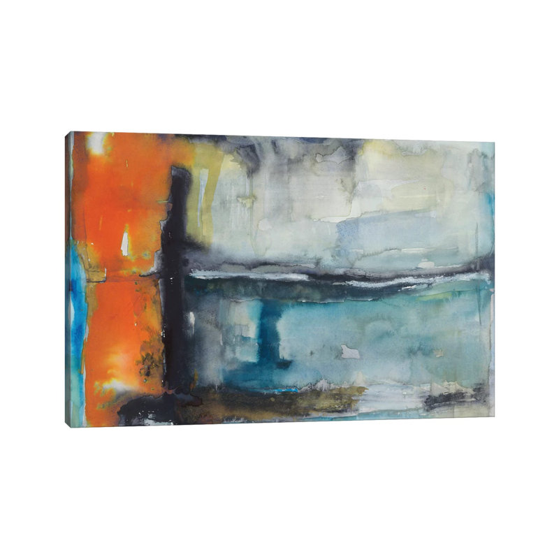 Surge by Michelle Oppenheimer - Painting on Canvas, Wrapped Canvas, 20.32 cm H x 30.48 cm W