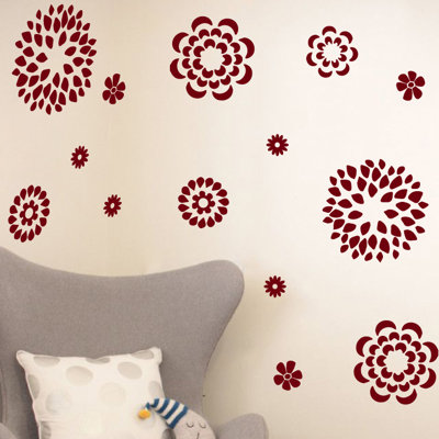 Plants & Flowers Non-Wall Damaging Wall Decal