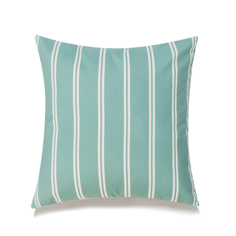 Coussin Michael Penney, vert, Pas de bourre, H 20 po x l 20 po