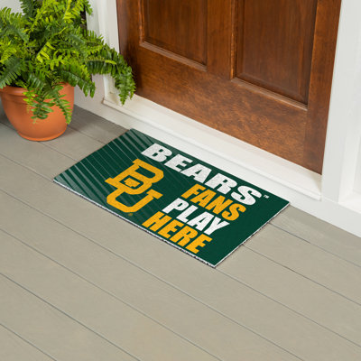 Baylor University Fan PVC Mat, 28"x16"