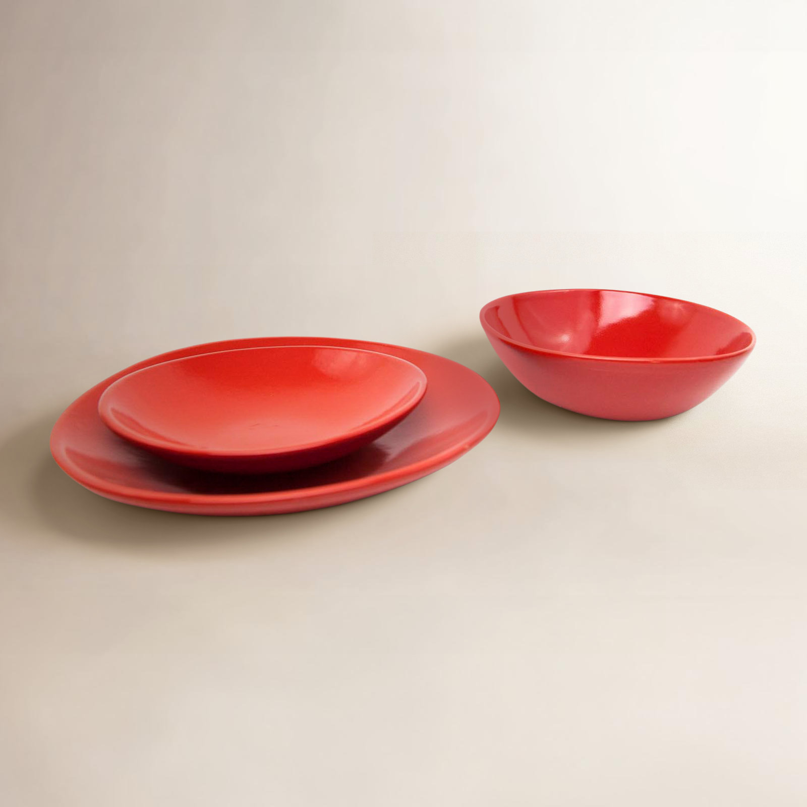 Beth Stoneware Dinnerware Set, Amber