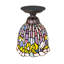 Plafonnier 8 po Tiffany