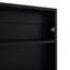 Armoire à pharmacie à miroir étroit H 25,7 "x l 15,7" Juno, une porte avec trois tablettes intérieures pour la salle de bain, noir cuisine-1476670355