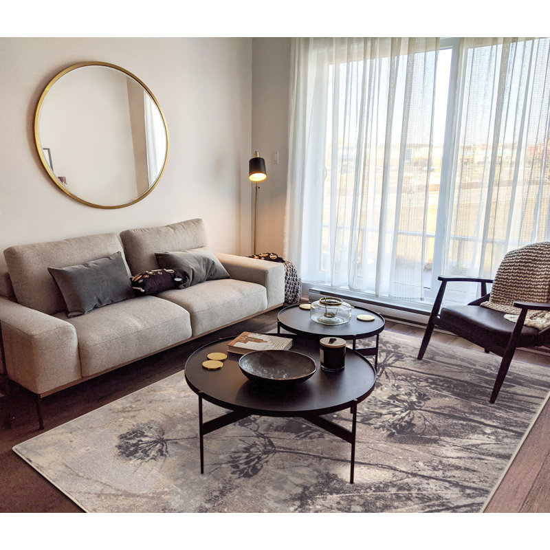 Lissey Floral Area Rug, Rectangle 200 x 300cm