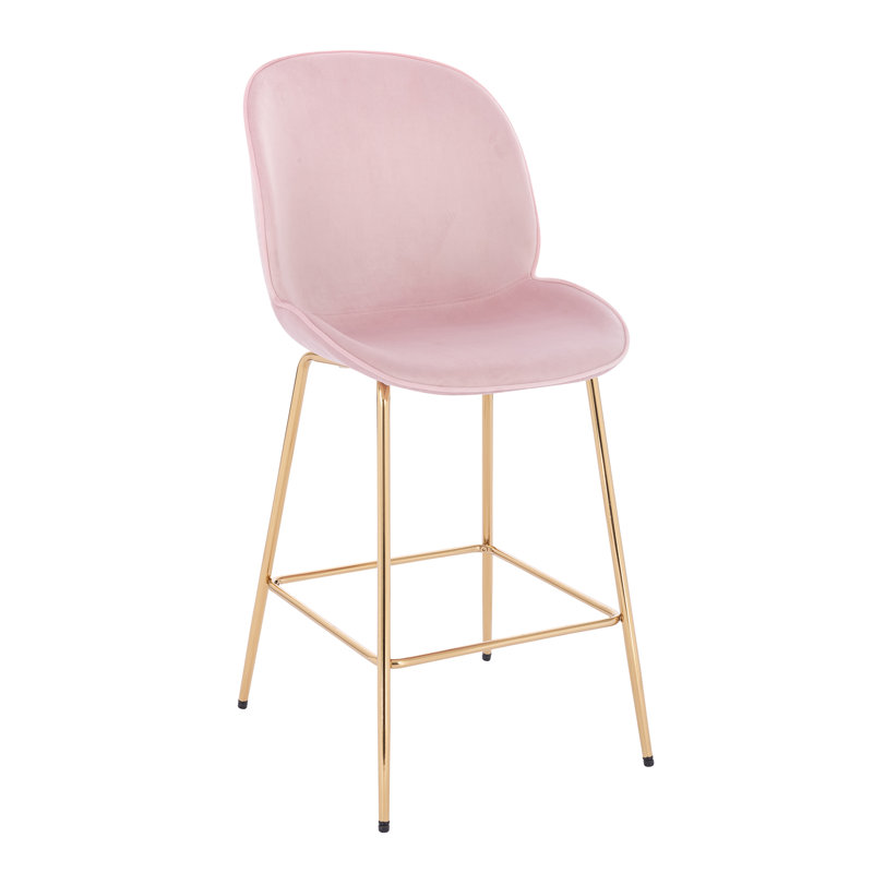 Tabouret Lotus, Rose