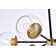 Caisha 6 - Light Dimmable Sputnik Modern Linear Chandelier
