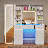 Full Length Mirror Vanity Desk and Lights 3 Colors, Transparent Top with 11 RGB Drawers, 10 Shelves, Full-length mirror with storage shelf, Make Up Vanity with Charging Station Woman, White-2073958036