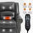 Power Lift Recliner Chair Heat Massage Dual Motor Infinite Position Up to 350 LBS, Heavy Duty Motion Mechanism with USB Ports-395712922