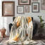 Sandy Neutrals - Couverture Sherpa de qualité supérieure 1 pièce-101983448