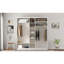 Schaefer 5 Door Manufactured Wood Wardrobe-323999903