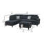 Safarov Velvet L-Shaped Sectional Left Hand Facing-1132193948